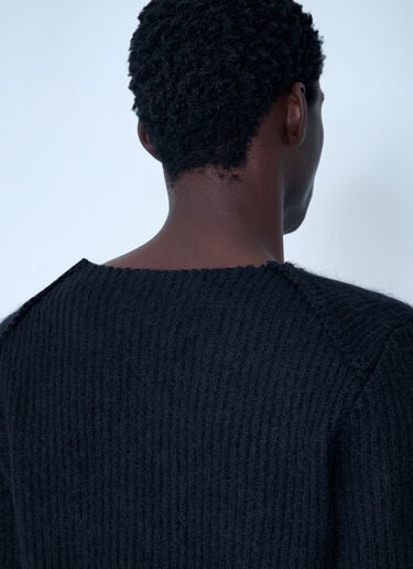 Ribbed Sweater Jil Sander Ribbed Sweater Black jil0162021