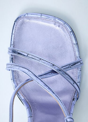 Dries Van Noten Slingback Heels Purple dvn0259002