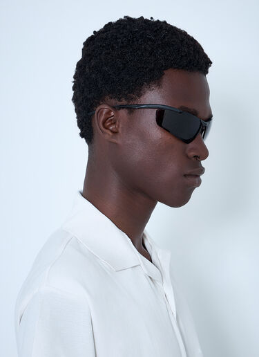 Balenciaga Boomerang CT Sunglasses Black bal0163035