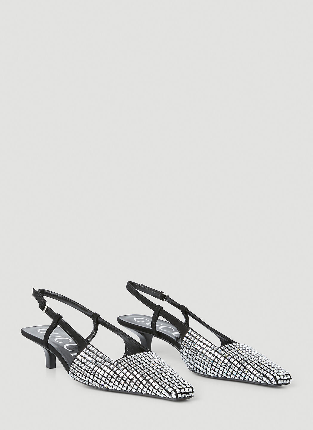 Gucci sales crystal heels