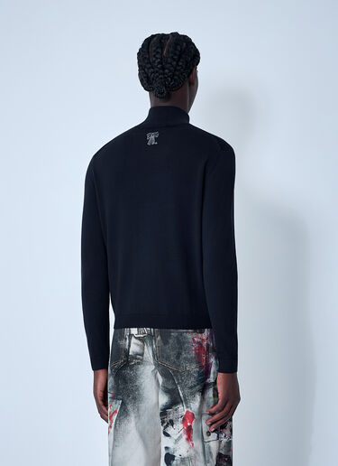 Zip-Up Cardigan Acne Studios Zip-Up Cardigan Black acn0162021