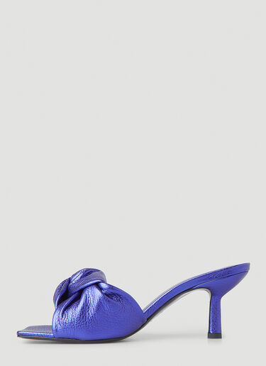 BY FAR Lana Mid Heel Mules Purple byf0250018