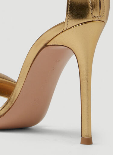 Gianvito Rossi 비쥬 105 하이힐 골드 gia0249019