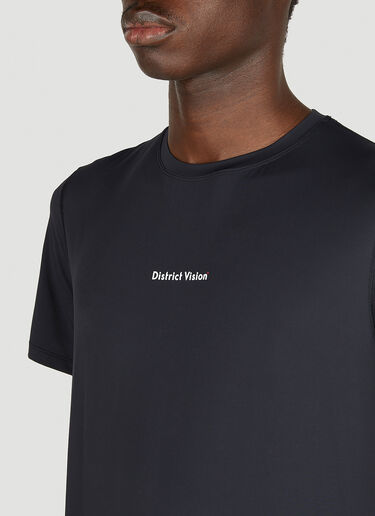 District Vision Aloe Tech T-Shirt Black dtv0151021