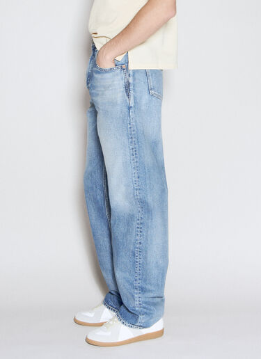 Saint Laurent Long Baggy Jeans Blue sla0156005