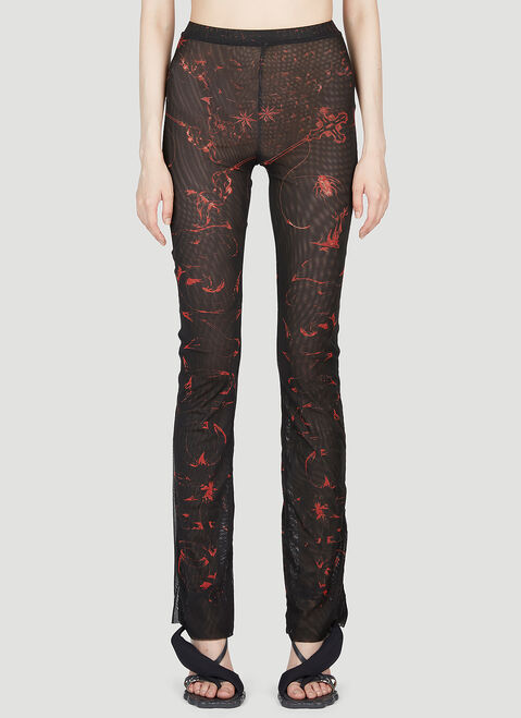 Ottolinger Graphic Mesh Pants Blue ott0253014