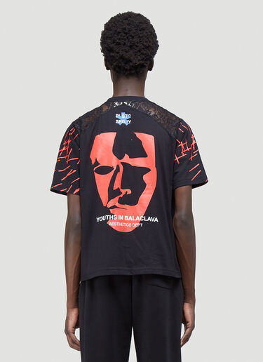 Youths In Balaclava Graphic T-Shirt Black yib0142009