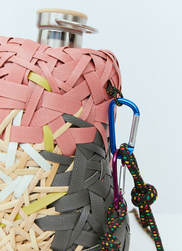 Woven Water Bottle Holder Set Space Available Woven Water Bottle Holder Set Pink spa0354001