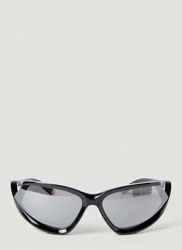 Balenciaga X-pander 猫眼形太阳镜 黑色 bcs0353009
