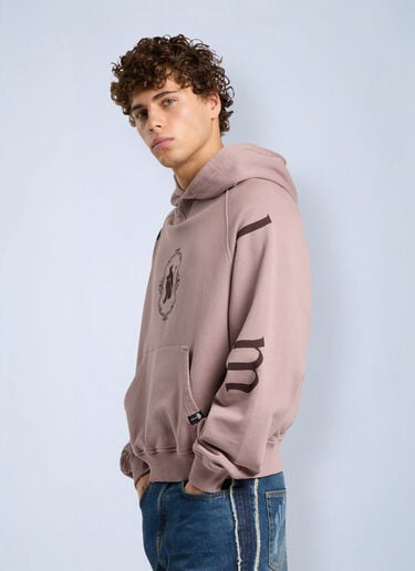 Palm Angels Devil Herald Loose Hoodie Purple pma0166278
