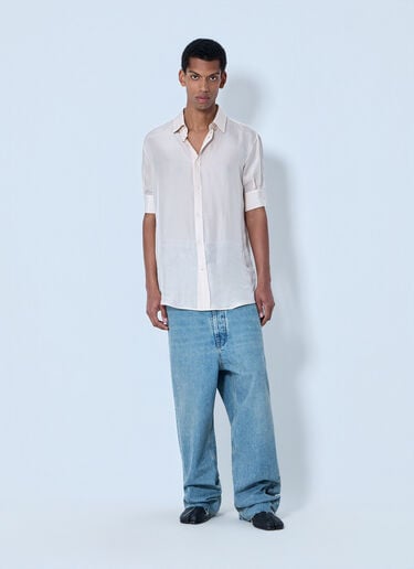 Maison Margiela Wide-Leg Denim Trousers Blue mla0164107