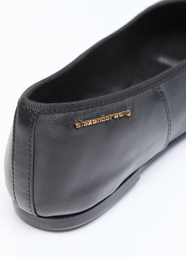 Alexander Wang 빌리 발레리나 플랫 슈즈 블랙 awg0255043