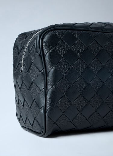 Bottega Veneta Intrecciato Travel Pouch Black bov0163007