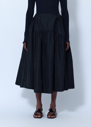 Cecilie Bahnsen Cbfilly Midi Skirt Black cec0266027