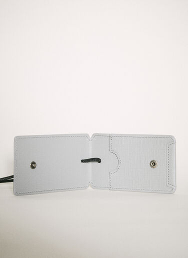 Balenciaga Logo Print Tag Grey bal0258030