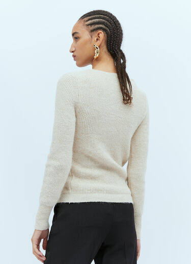Jacquemus La Maille Pau Sweater Beige jac0254030