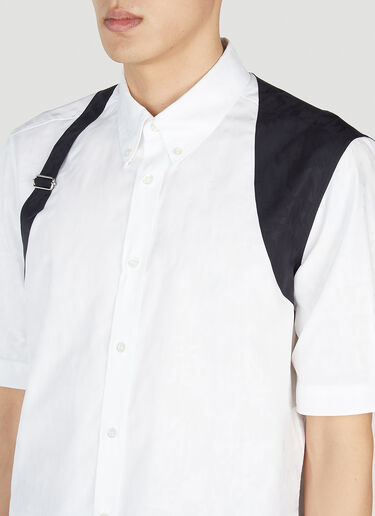 Alexander McQueen Harness Shirt White amq0151006