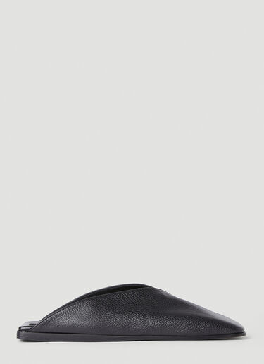 MM6 Maison Margiela Square Mules Black mmm0251027
