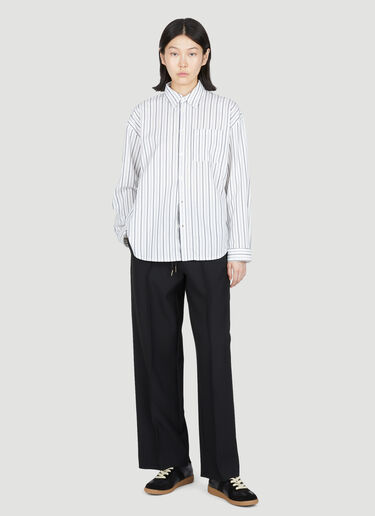 アルフレダ ワイドレッグ ドローストリング パンツ A.P.C. アルフレダ ワイドレッグ ドローストリング パンツ ブラック apc0254010