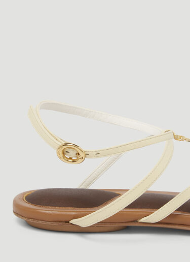 Jacquemus Les Sandales Pralu 凉鞋 奶油色 jac0251058