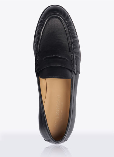 Scarosso Mar Penny Loafers Black scr0258031