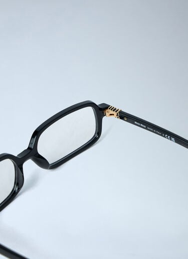 Rectangular Optical Glasses Miu Miu Rectangular Optical Glasses Black lmu0262013