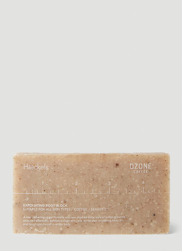 Haeckels x Ozone Exfoliating Coffee and Seaweed Block Black hks0351004