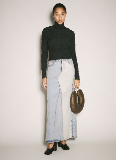 MM6 Maison Margiela Five-Pocket Denim Skirt Blue mmm0257010