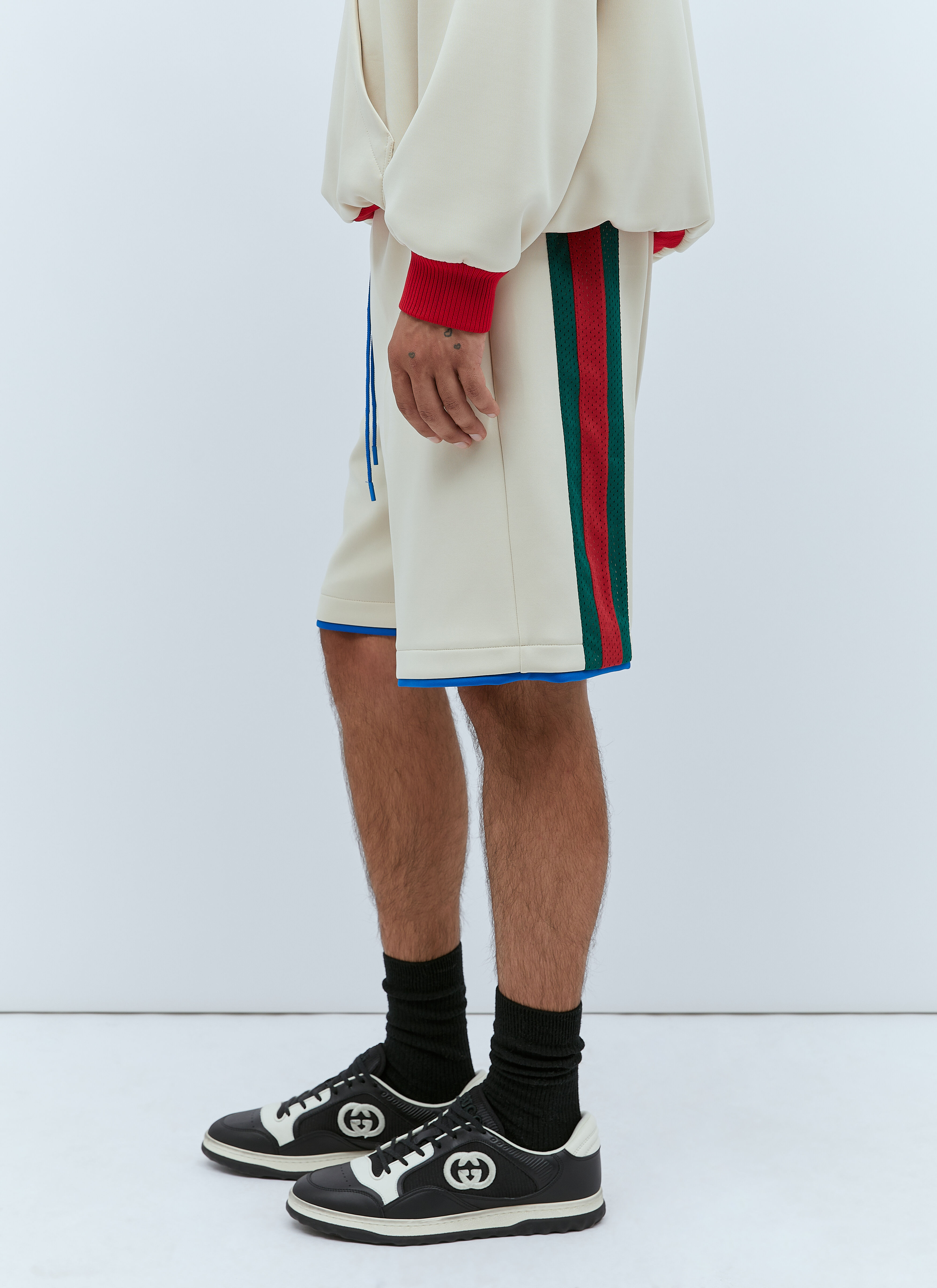 Gucci logo shorts discount