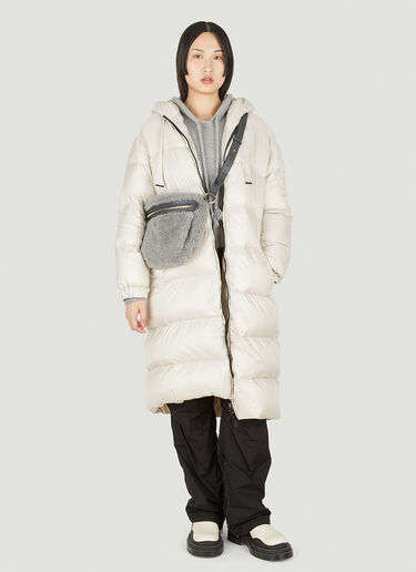 Max Mara 세이파 퀼트 다운 코트 크림 max0250060