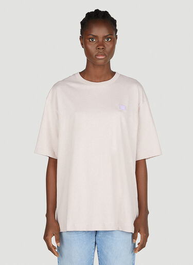 Acne Studios 方脸贴饰 T 恤 米色 acn0251040