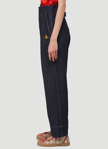 Vivienne Westwood Corset Jeans Black vvw0243003