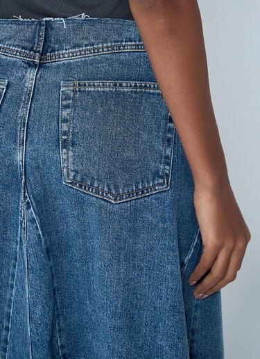 OUR LEGACY Rebel Skirt Blue our0262005