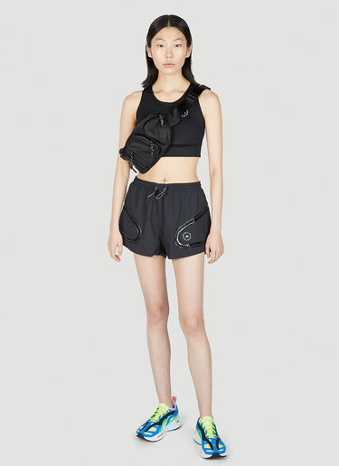 adidas by Stella McCartney 트루 페이스 러닝 쇼츠 블랙 asm0251019