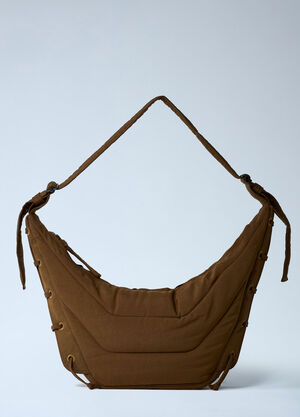 Lemaire Medium Soft Game Shoulder Bag Tan lem0362007