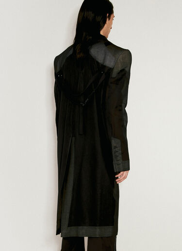 Rick Owens Lido Tatlin Coat Black ric0156001