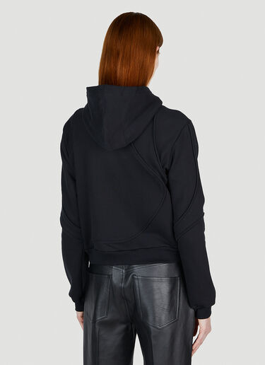 Mainline:RUS/Fr.CA/DE Piping Hooded Sweatshirt Black mai0352007