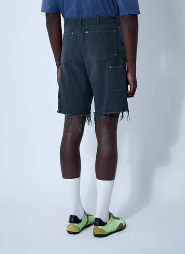 Maison Margiela Distressed Shorts Grey mla0160004