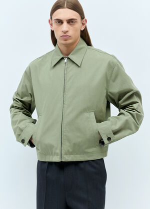 Thom Browne Light Cotton Twill Jacket Navy thb0156001