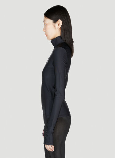 ハイネックトップ Coperni ハイネックトップ ブラック cpn0253011