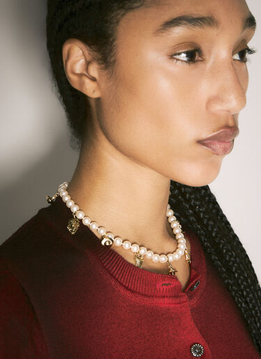 Anglo Pearl Necklace Vivienne Westwood Anglo Pearl Necklace Cream vvw0258023