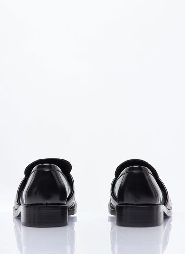 Acne Studios Leather Loafers Black acn0258017