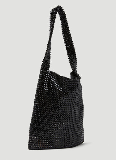 Rabanne Pixel Hobo Shoulder Bag Black pac0250057