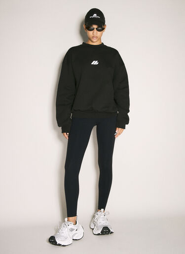 Balenciaga Activewear Crewneck Sweatshirt Black bal0257001