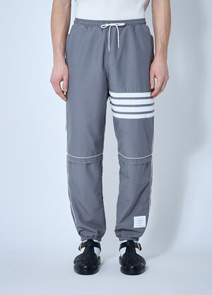 Thom Browne Four-Bar Track Pants Grey thb0159002