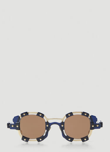 Kuboraum V1 Sunglasses Blue kub0349011