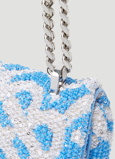 Burberry Lola Sequin Shoulder Bag Blue bur0252047