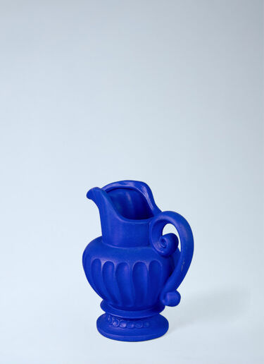 Seletti Magna Graecia Caraffa Terracotta Vase Blue wps0692093