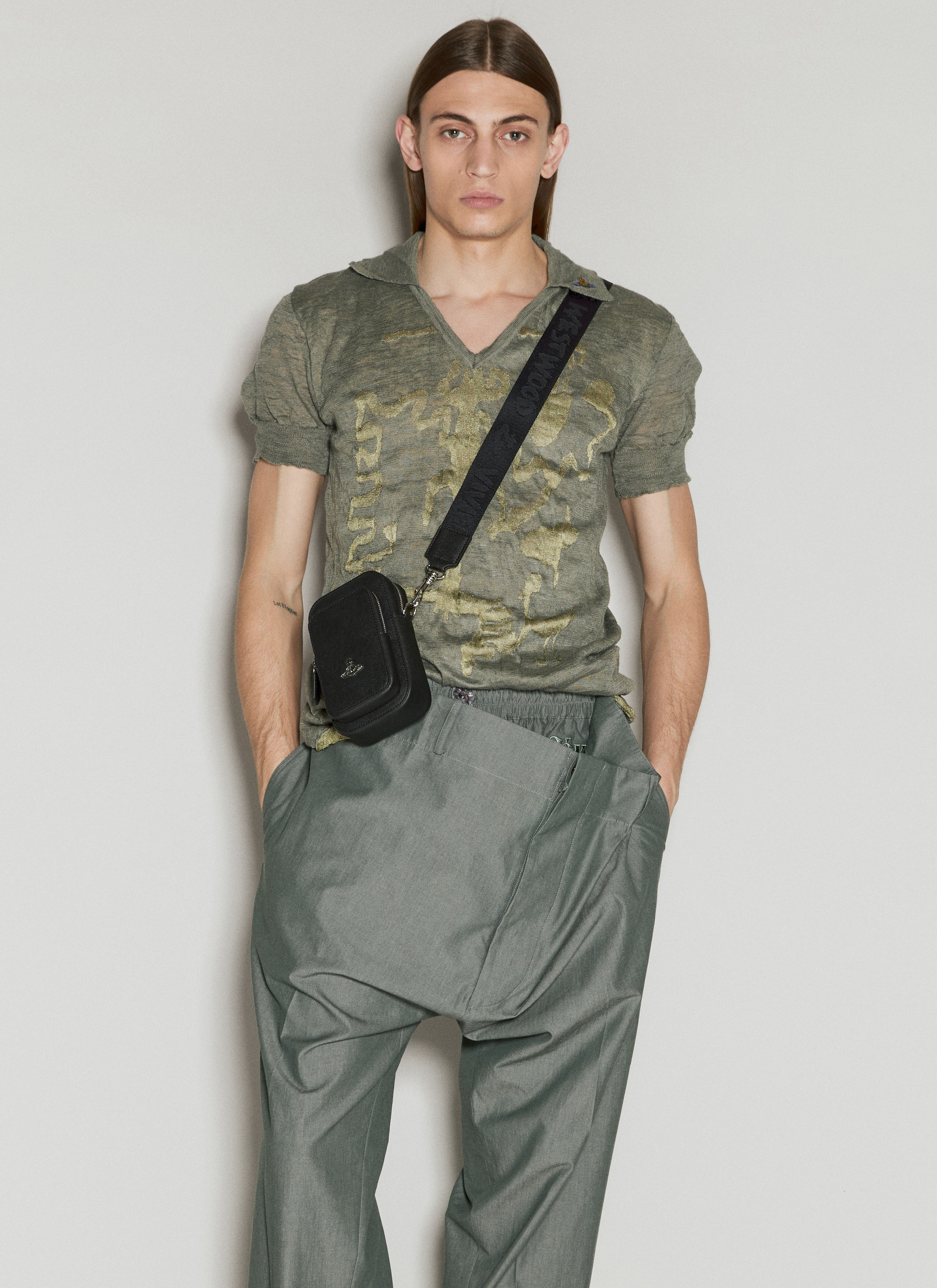 Vivienne Westwood Men's' Wreck Pants in Green | LN-CC®