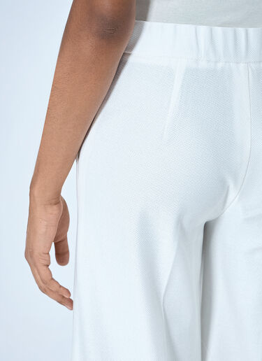 Max Mara Wide-Leg Tailored Trousers White max0265022